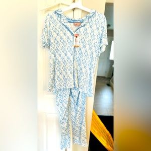 NEW 2 Piece Brushed Sleep Women’s Pajama Set SUPER SOFT MEDIUM